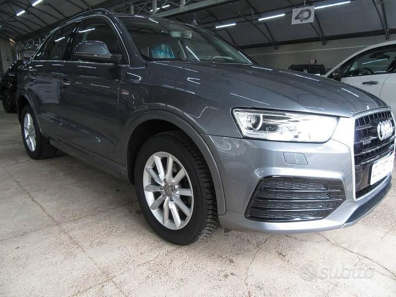 Grigio Usata 2015 Audi Q3 S-Line SUV | 15.700 € (Buon prezzo) - Immagine 1/4