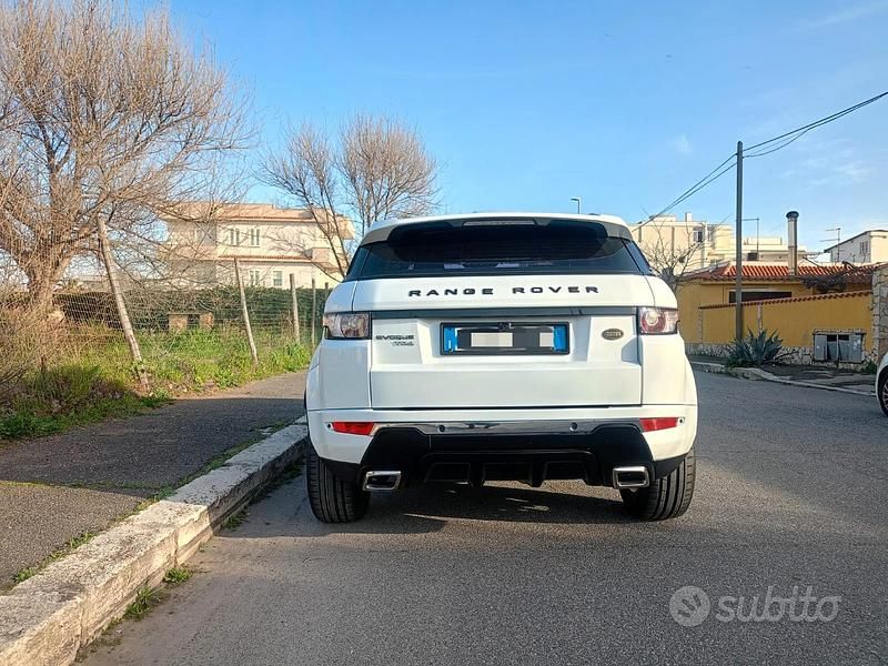 Usata Land Rover Range Rover evoque 2012 Bianco SUV