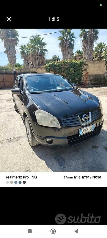 Usata Nissan Qashqai 140 CV (102 kW) 2009 Nero SUV