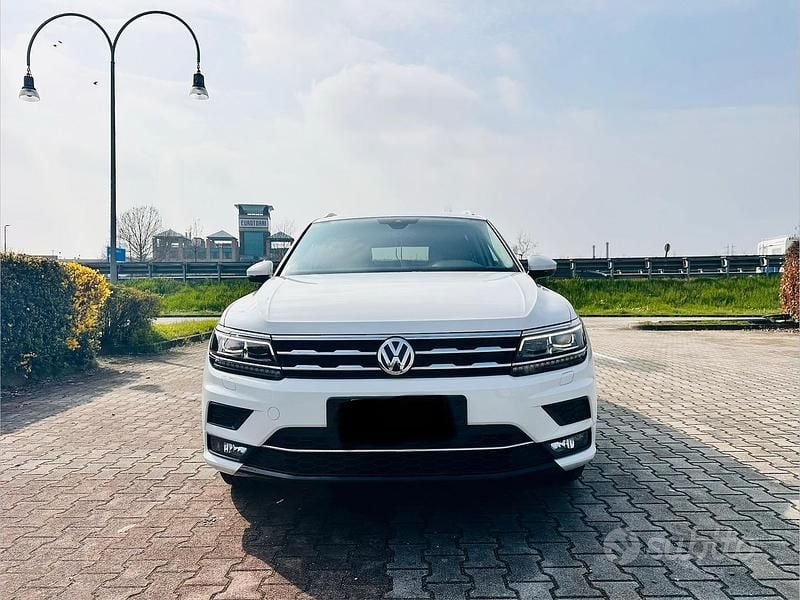 Usata VW Tiguan Allspace Advance 2021 Bianco SUV