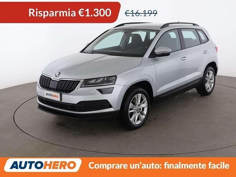 Argento Usata 2021 Skoda Karoq Executive SUV | 14.899 € (Ottimo prezzo) - Immagine 1/3