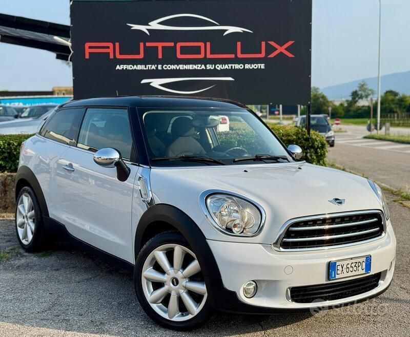 Bianco Usata 2014 Mini Cooper D Paceman SUV | 12.990 € - Immagine 1/4