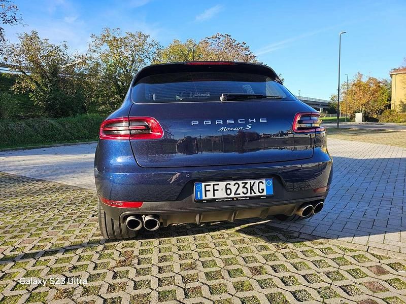 Usata Porsche Macan 250 CV (183 kW) 2016 Blu/azzurro SUV