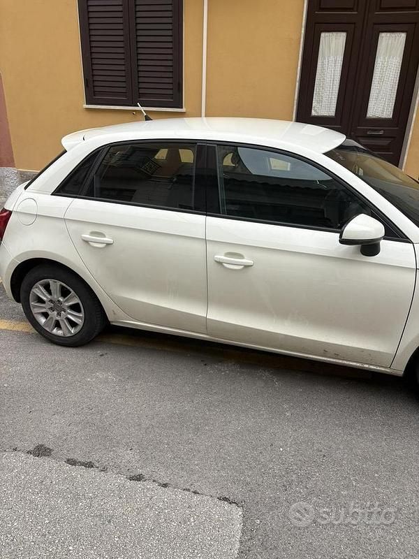 Usata Audi A1 90 CV (66 kW) 2013 Bianco Utilitaria