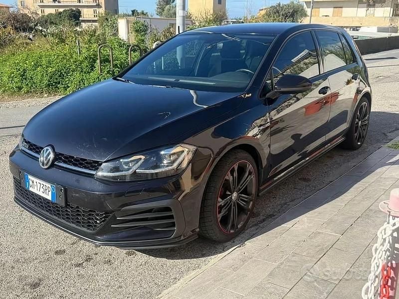 Usata VW Golf VII GTD 184 CV (135 kW) 2019 Nero Berlina