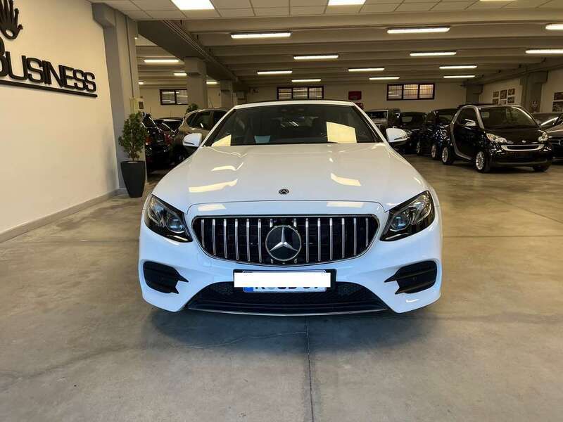 Usata Mercedes E400 Premium Plus 340 CV (250 kW) 2019 Bianco Cabrio