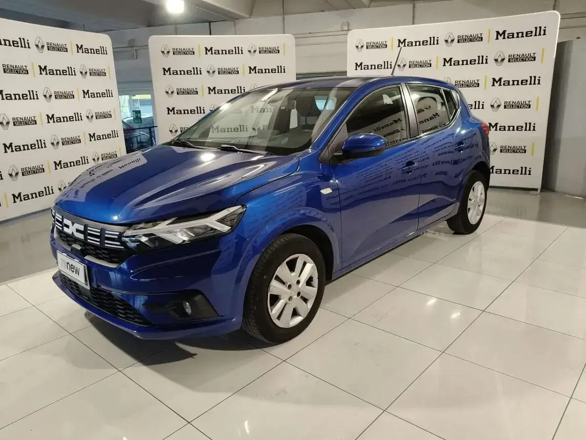 Usado Dacia Sandero Expression 101 CV (74 kW) 2023 Azul Utilitario