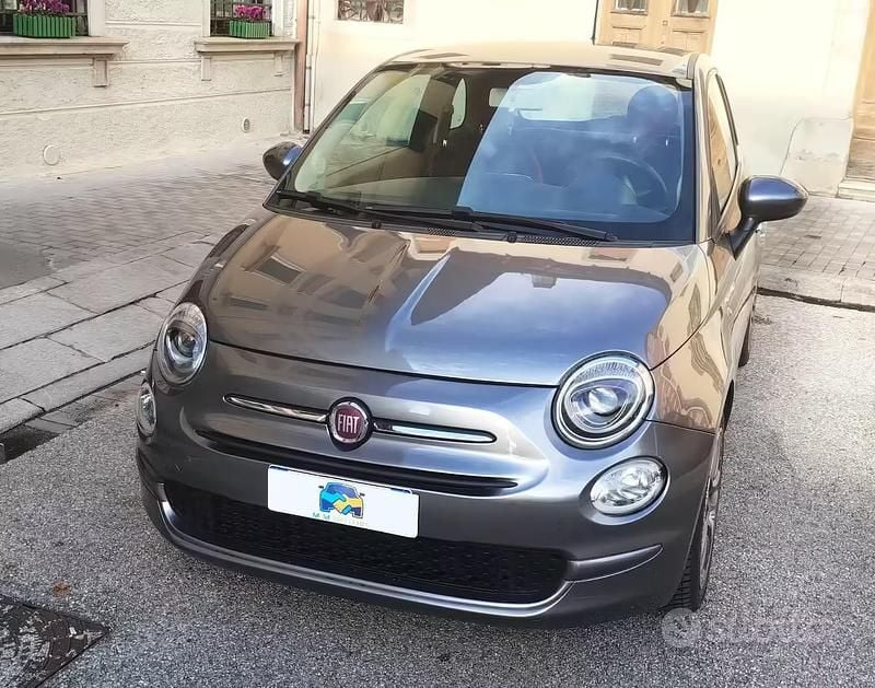 Usata Fiat 500 69 CV (50 kW) 2016 Grigio Berlina