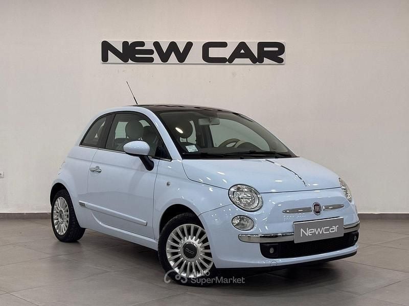 Usata Fiat 500 69 CV (50 kW) 2008 Blu Berlina