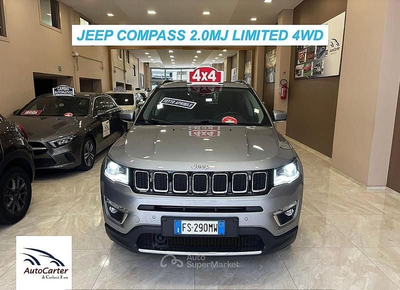 Usata Jeep Compass Limited 140 CV (102 kW) 2018 Grigio SUV