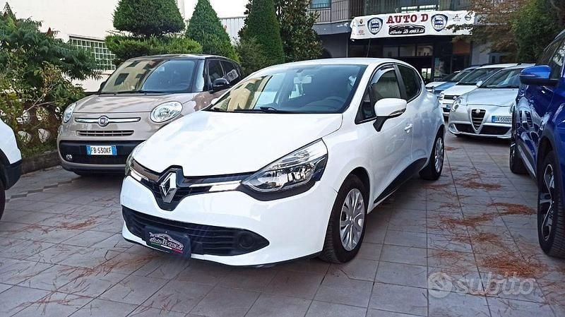 Usata Renault Clio IV Dynamique 75 CV (55 kW) 2013 Bianco Berlina