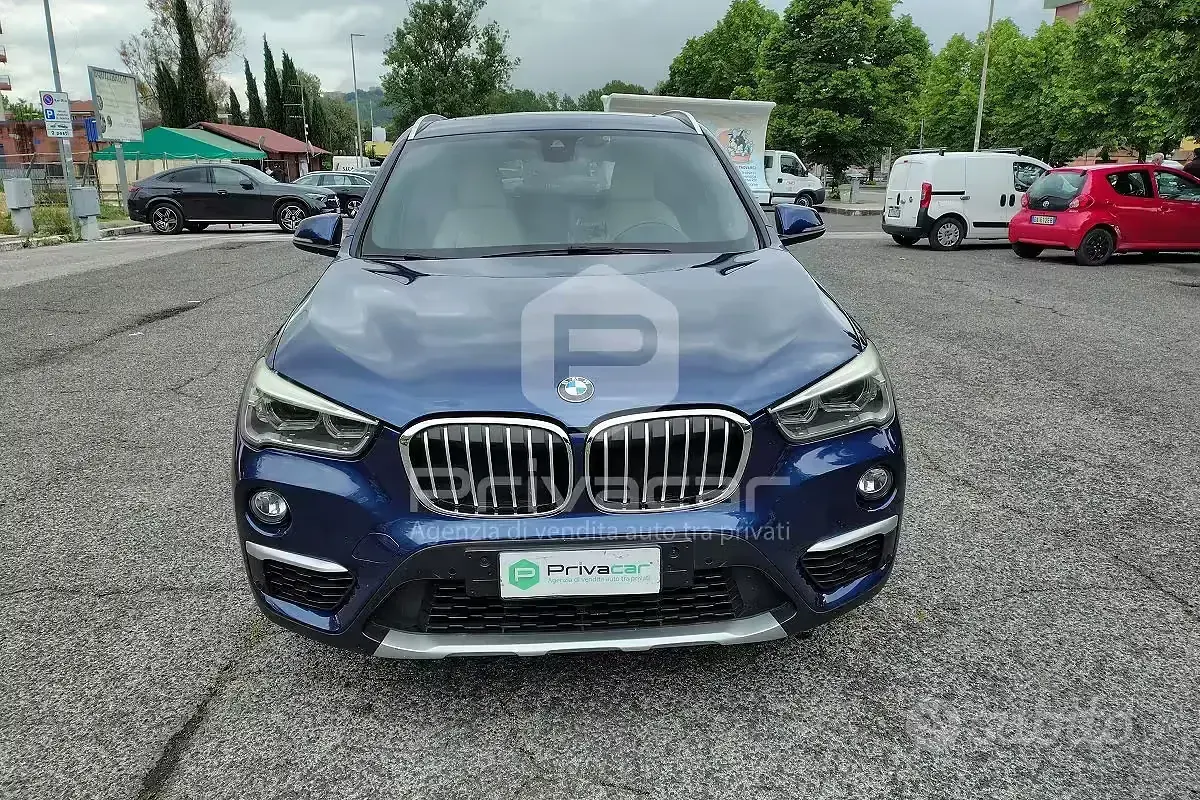 Usata BMW X1 150 CV (110 kW) 2017 Blu SUV