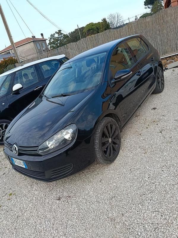 Usata VW Golf VI 2010 Nero Utilitaria