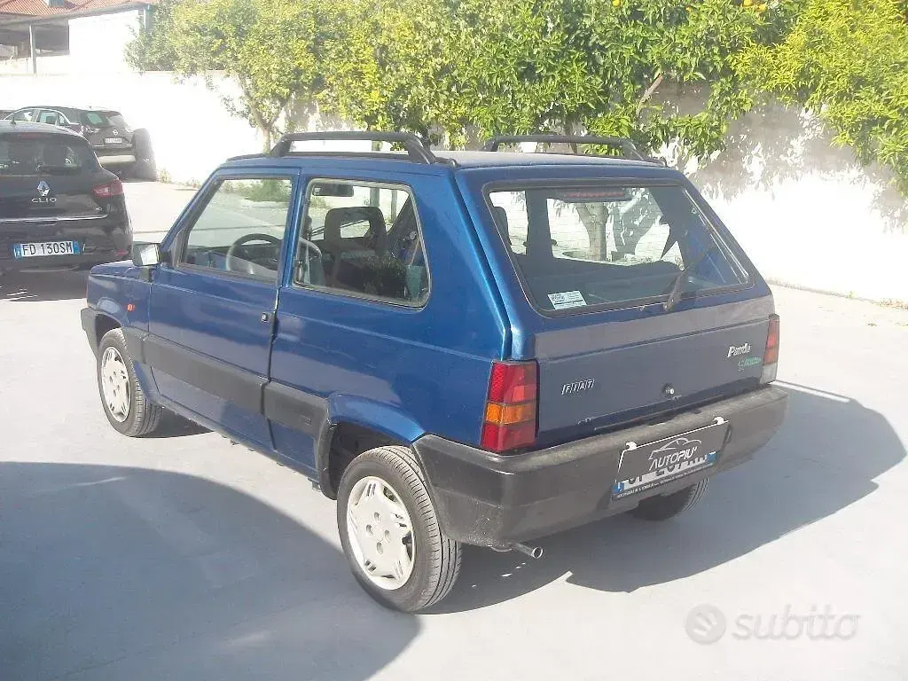 Usata Fiat Panda 54 CV (39 kW) 2003 Blu Utilitaria