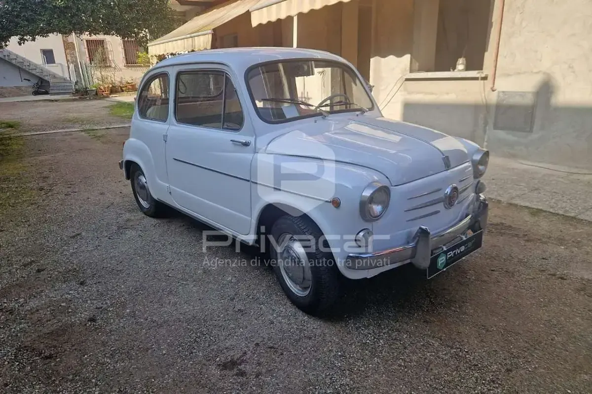 Usata Fiat Seicento 54 CV (39 kW) 1962 Bianco Utilitaria