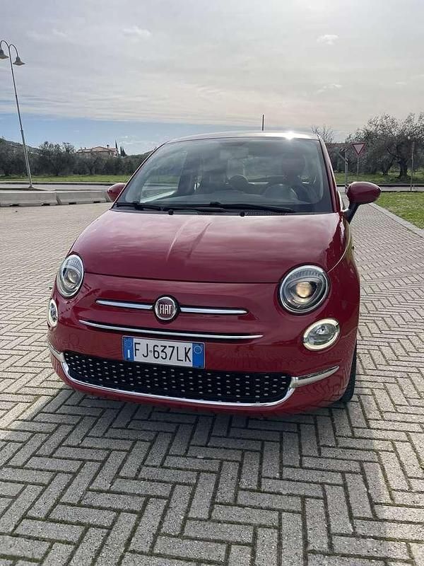 Usata Fiat 500 Pop 69 CV (50 kW) 2017 Rosso Utilitaria