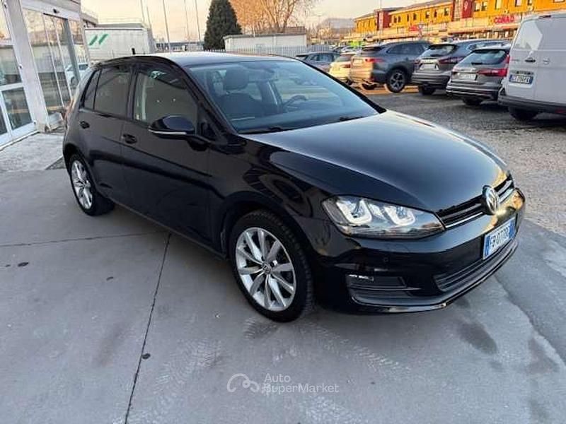 Usata VW Golf VII Highline 110 CV (80 kW) 2015 Nero Berlina