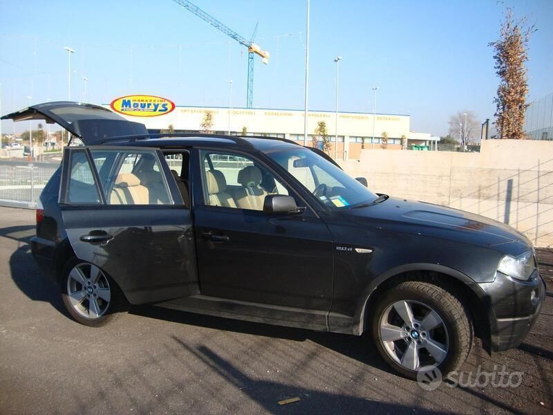 Usata BMW X3 177 CV (130 kW) 2008 Nero SUV