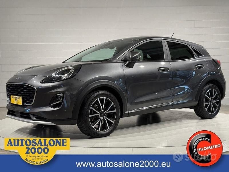 Usata Ford Puma Titanium 125 CV (91 kW) 2022 Grigio SUV