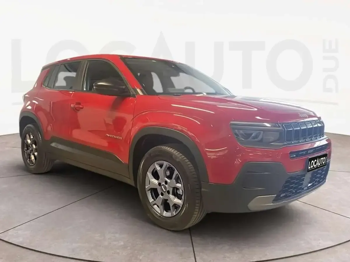 Usata Jeep Avenger Longitude 101 CV (74 kW) 2023 Rosso SUV