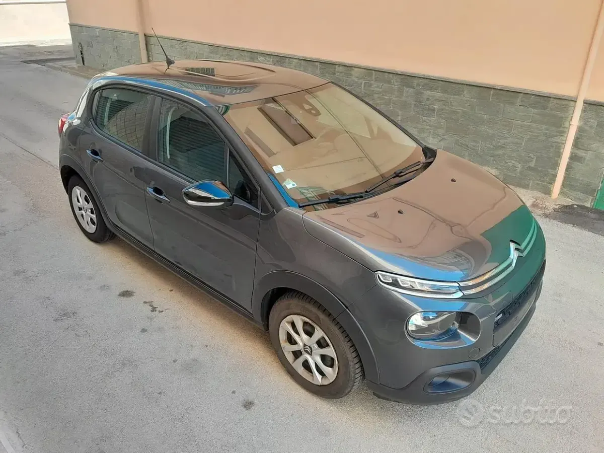 Usata Citroën C3 Feel 82 CV (60 kW) 2018 Grigio Utilitaria