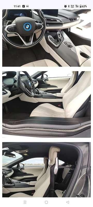 Usata BMW i8 231 CV (169 kW) 2016 Bianco Coupé