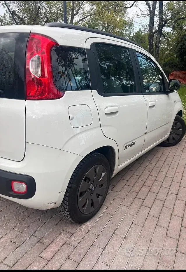 Usata Fiat Panda 69 CV (50 kW) 2016 Bianco Utilitaria