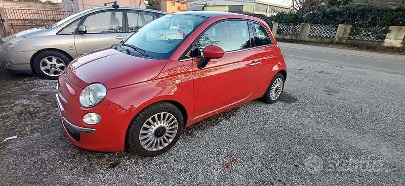 Usata Fiat 500 2010 Rosso Utilitaria