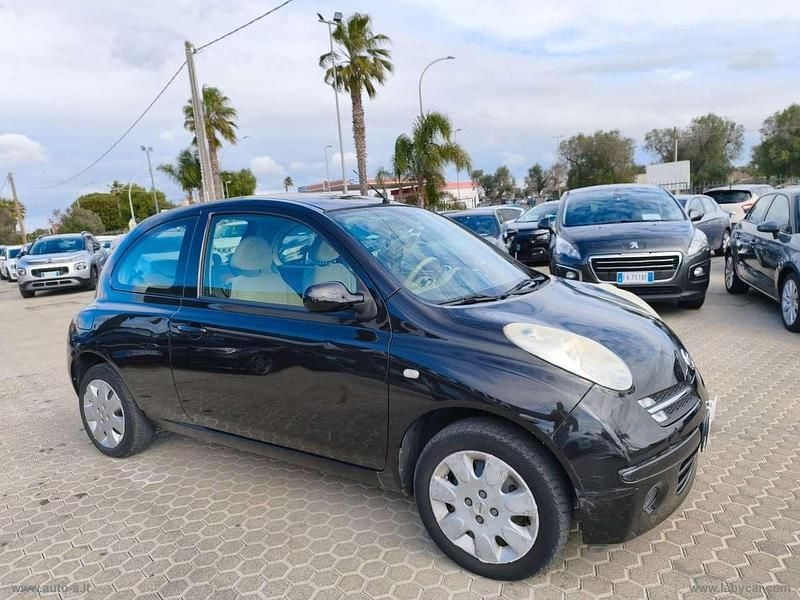 Usata Nissan Micra Acenta 80 CV (58 kW) 2006 Nero Berlina