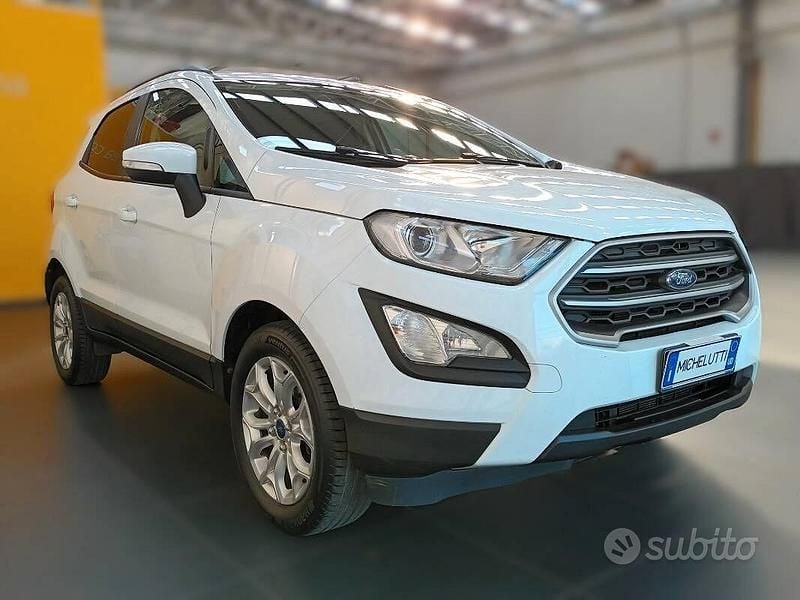 Usata Ford Ecosport 100 CV (73 kW) 2019 Bianco SUV