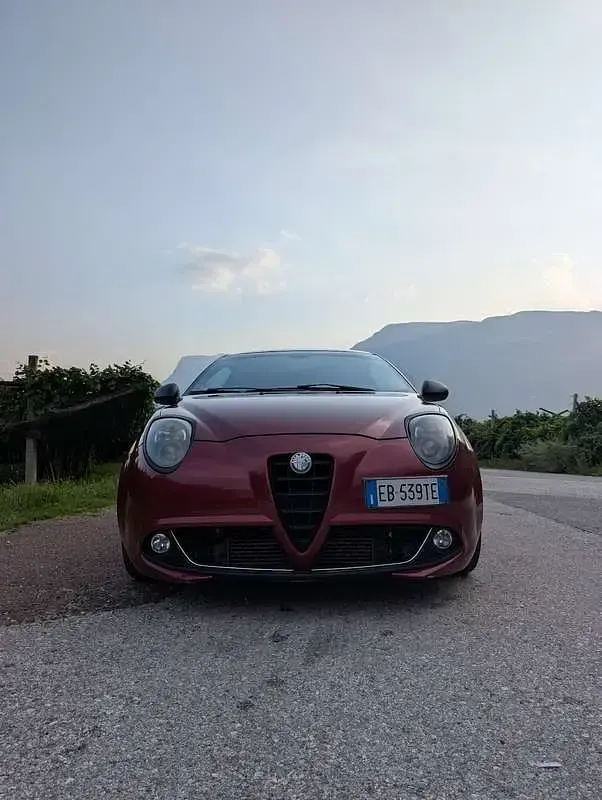 Usata Alfa Romeo MiTo Quadrifoglio Verde 170 CV (125 kW) 2010 Rosso Utilitaria