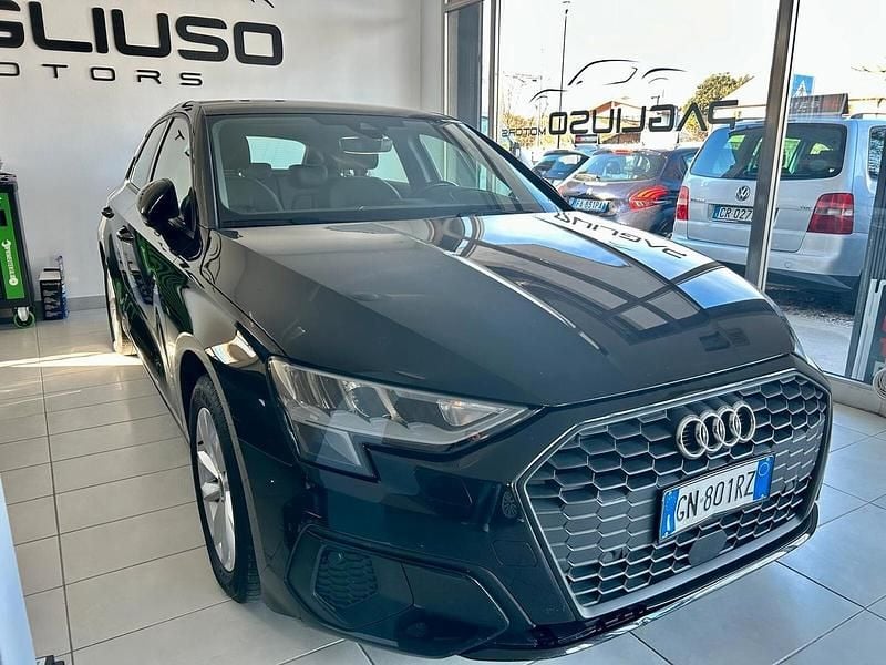 Usata Audi A3 Advanced 149 CV (109 kW) 2023 Nero Berlina
