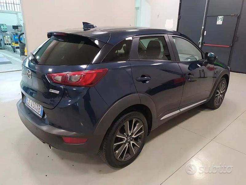 Usata Mazda CX-3 Exceed 104 CV (76 kW) 2015 Blu SUV