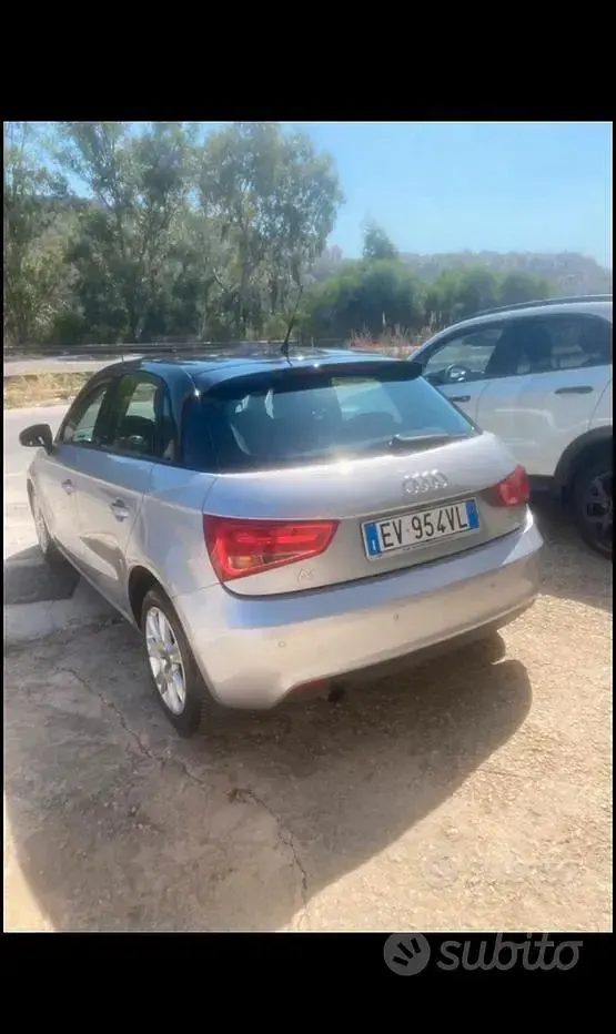 Usata Audi A1 90 CV (66 kW) 2014 Grigio Utilitaria