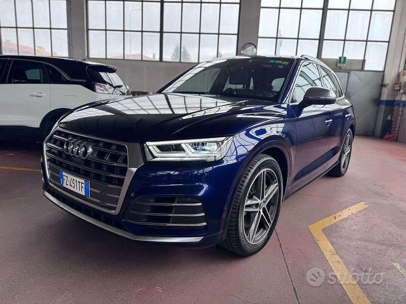 Usata Audi SQ5 347 CV (255 kW) 2019 Blu/azzurro SUV