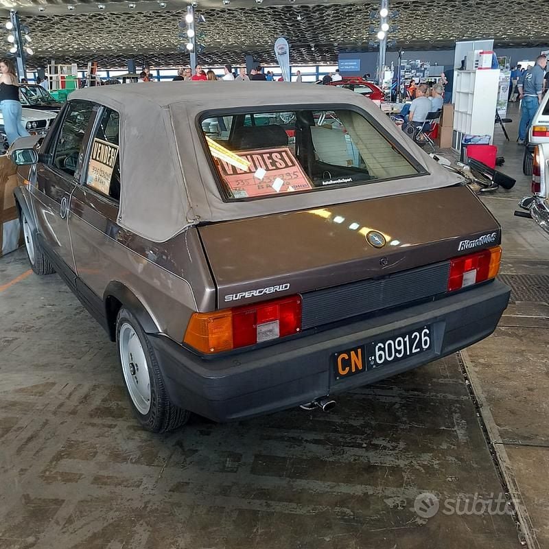 Usata Fiat Ritmo 1985 Marrone Cabrio