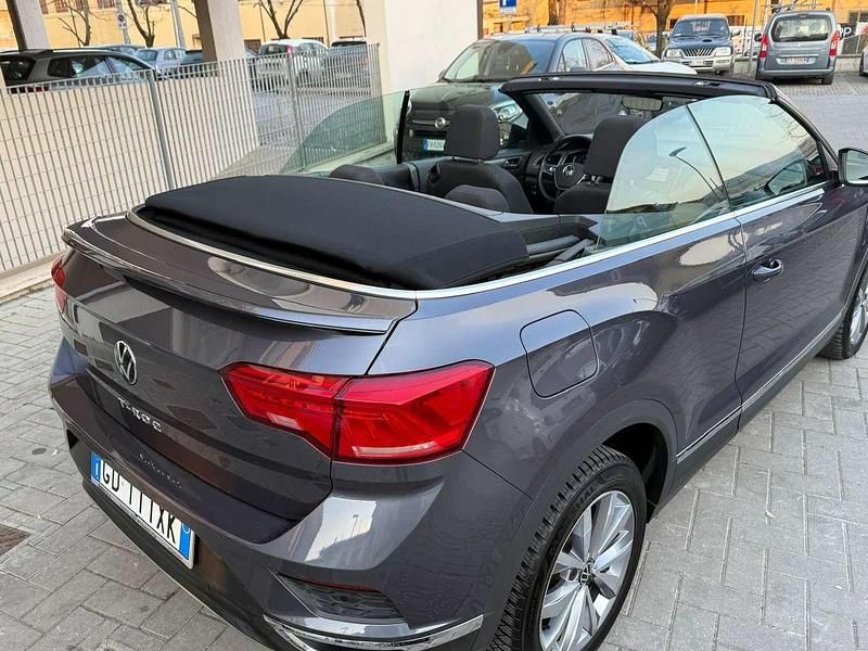 Usata VW T-Roc Cabriolet Style 150 CV (110 kW) 2021 Indium grey Cabrio