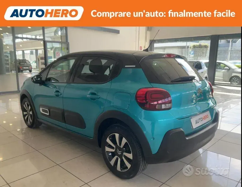 Usata Citroën C3 110 CV (80 kW) 2023 Verde Utilitaria