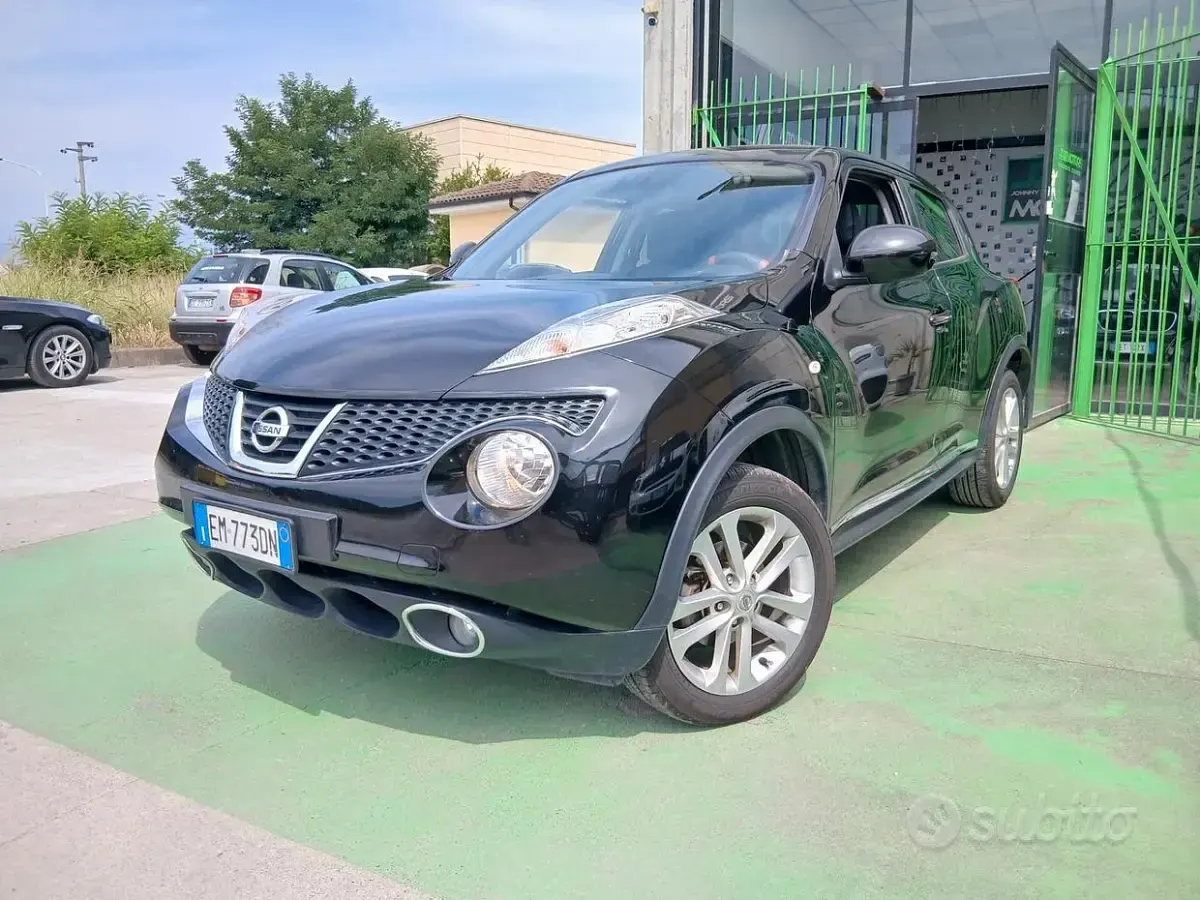 Usata Nissan Juke 110 CV (80 kW) 2012 Nero SUV