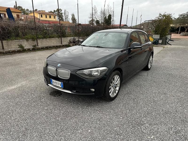 Usata BMW 118 115 CV (84 kW) 2012 Nero Utilitaria