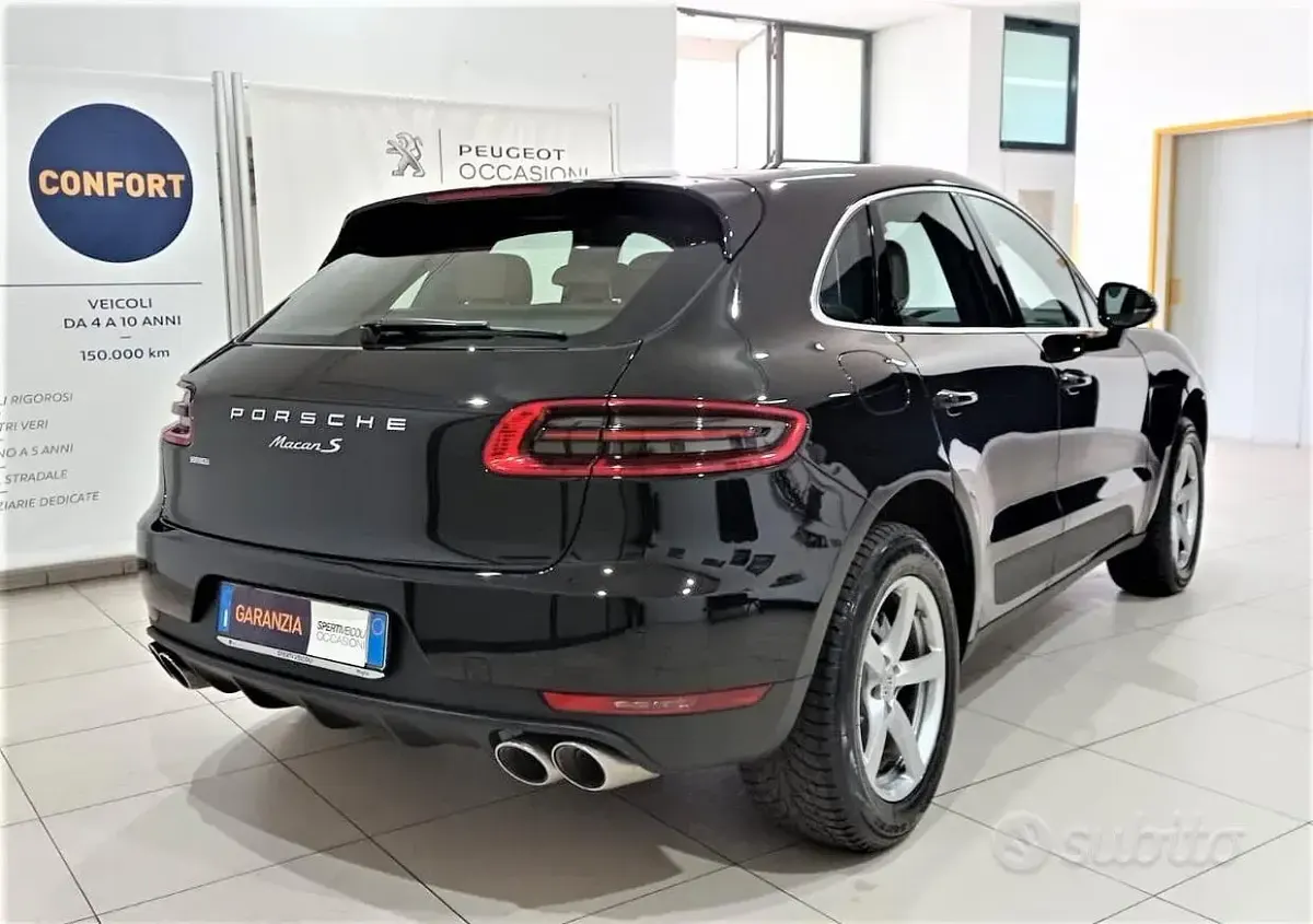 Usata Porsche Macan 250 CV (183 kW) 2018 Nero SUV