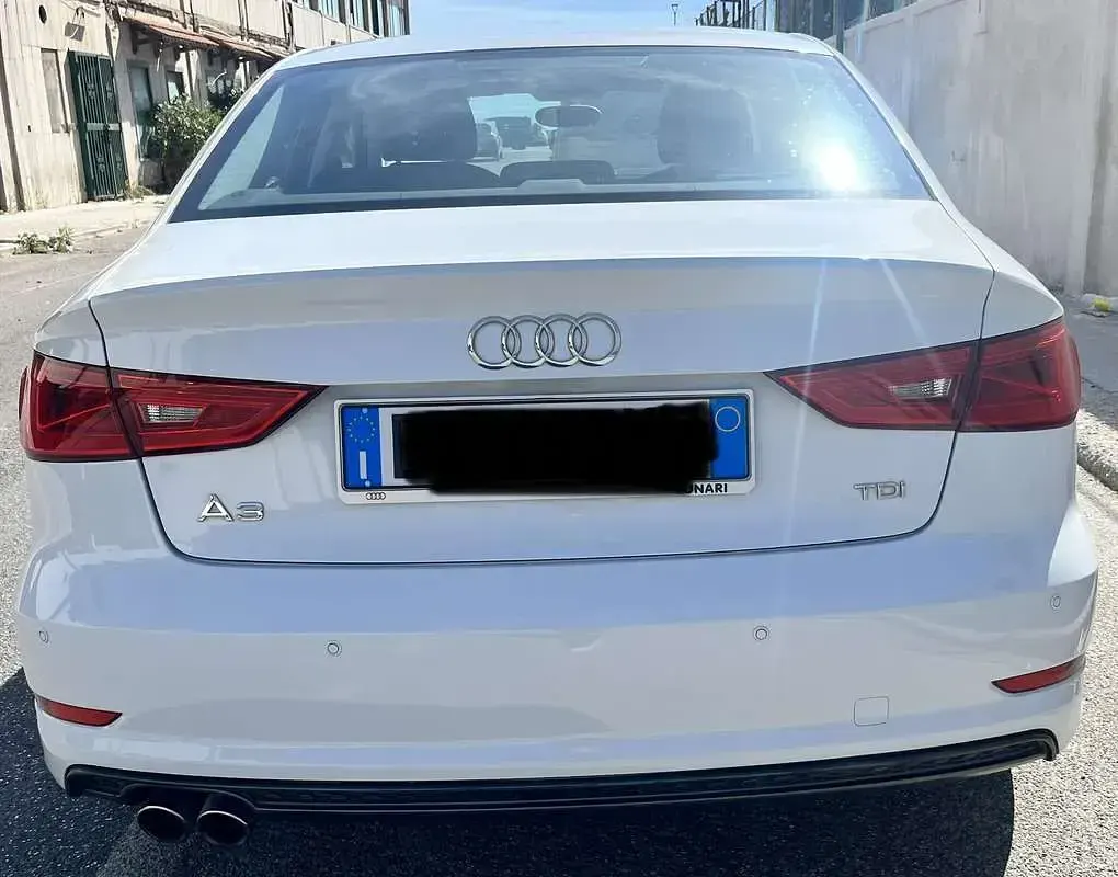 Usata Audi A3 Attraction 150 CV (110 kW) 2015 Bianco Berlina