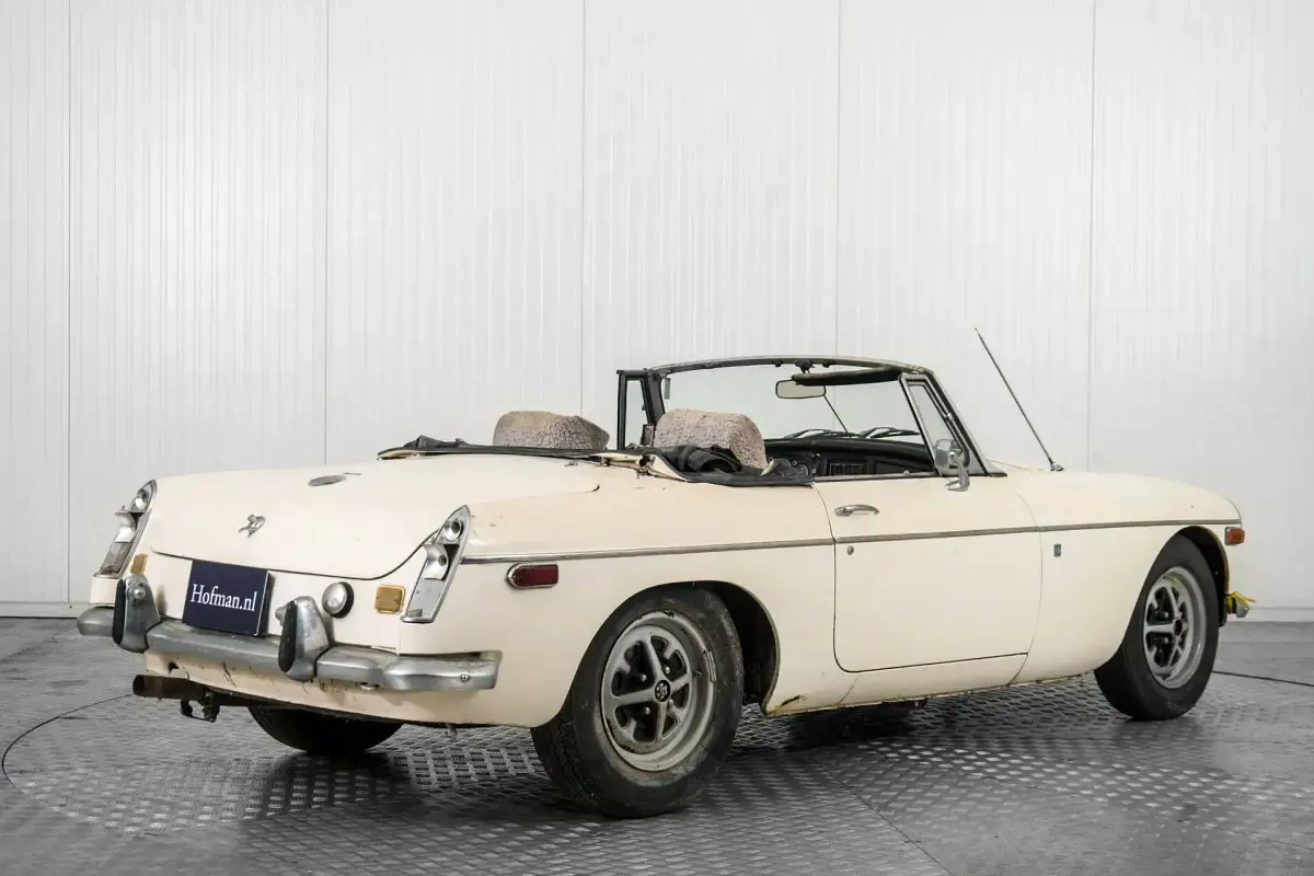 Usata MG B 96 CV (70 kW) 1971 Bianco Cabrio