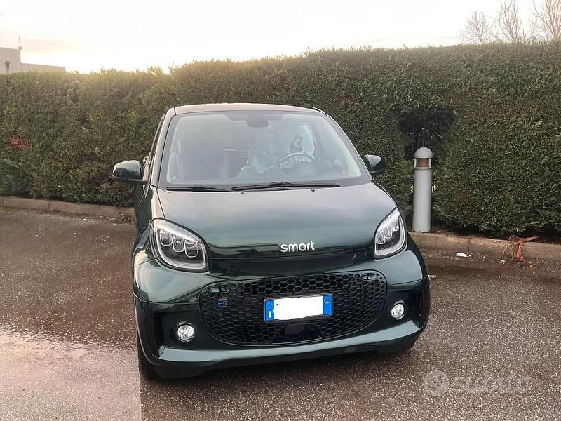 Usata Smart ForTwo Electric Drive 60 kW (82 CV) 2023 Verde Coupé