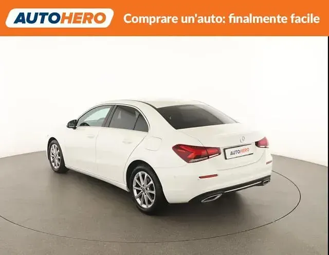 Usata Mercedes A200 Progressive 150 CV (110 kW) 2020 Bianco Berlina