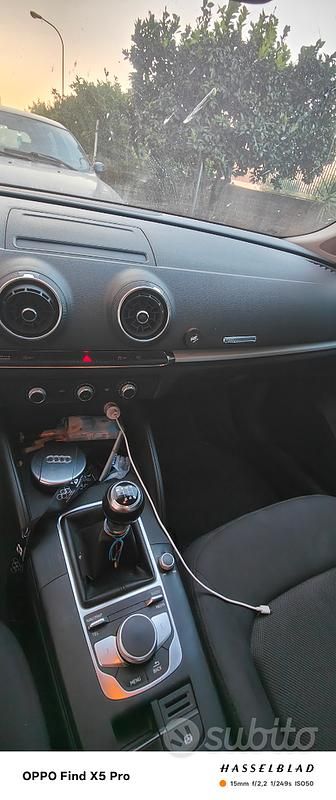 Usata Audi A3 116 CV (85 kW) 2018 Grigio Utilitaria