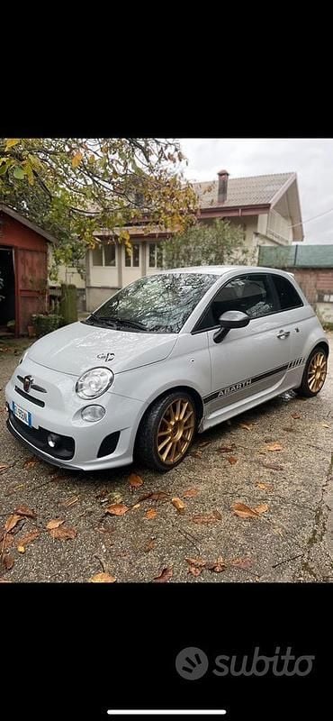 Usata Abarth 500 135 CV (99 kW) 2013 Grigio Utilitaria