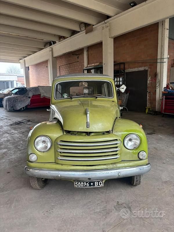 Usata Fiat Belvedere 1950 Verde Station wagon