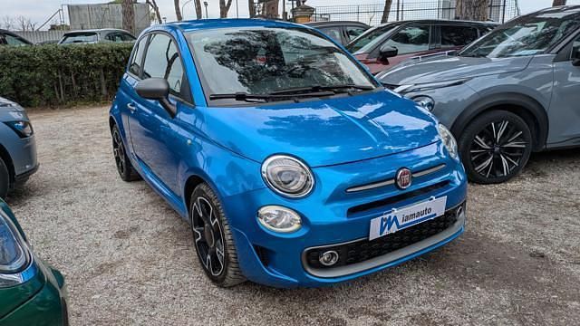 Usata Fiat 500 Sport 69 CV (50 kW) 2018 Blu Berlina