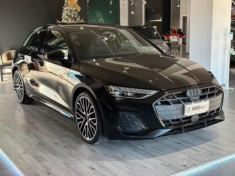 Nuova Audi A3 S-Line 150 CV (110 kW) 2025 Nero Berlina